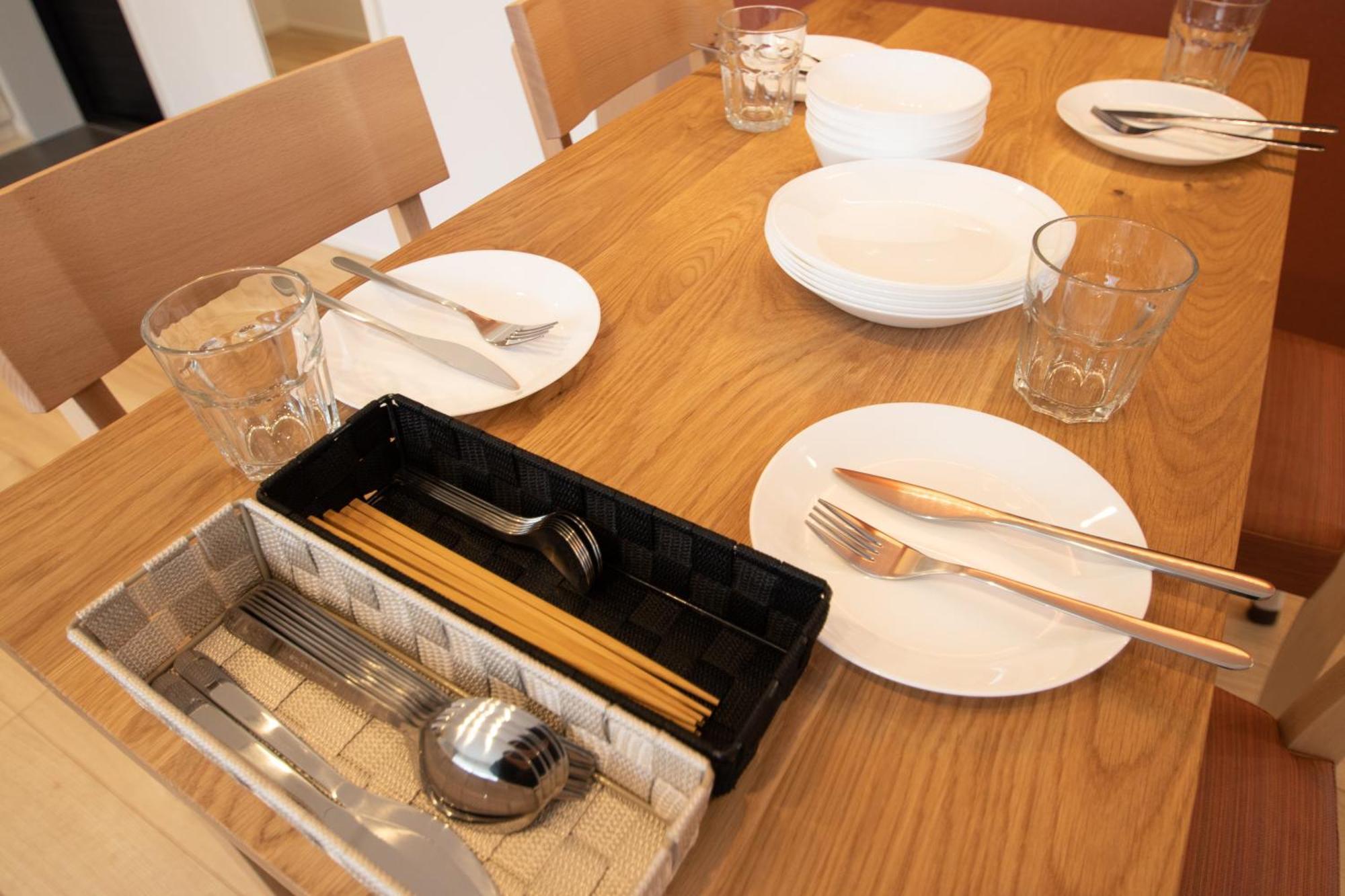 Apartment Hotel Tenjin Tumugu Fukuoka  Eksteriør bilde